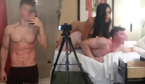 TS4Straight – College Athlete First Time Sucking Dick and Getting Fuck by Ts