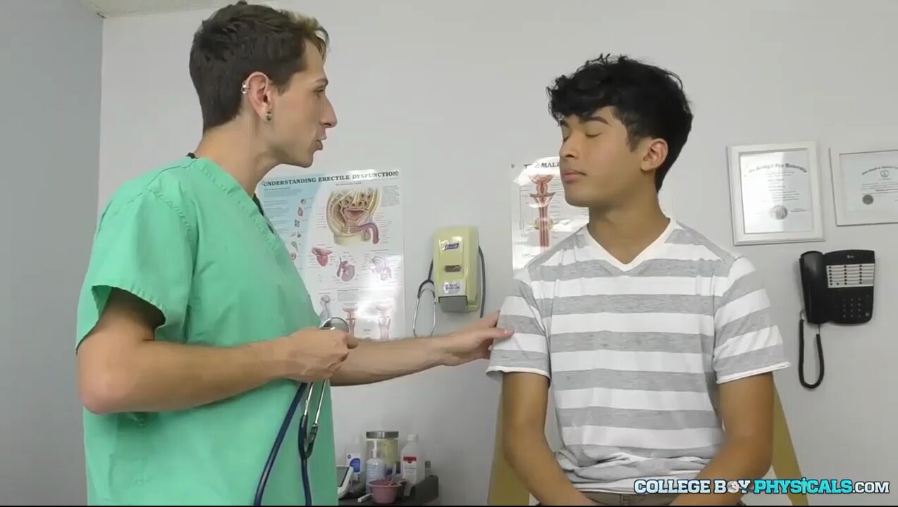 Dr Schumacher & Matteo Gomez – Matteo Visits The Doctor For First Exam